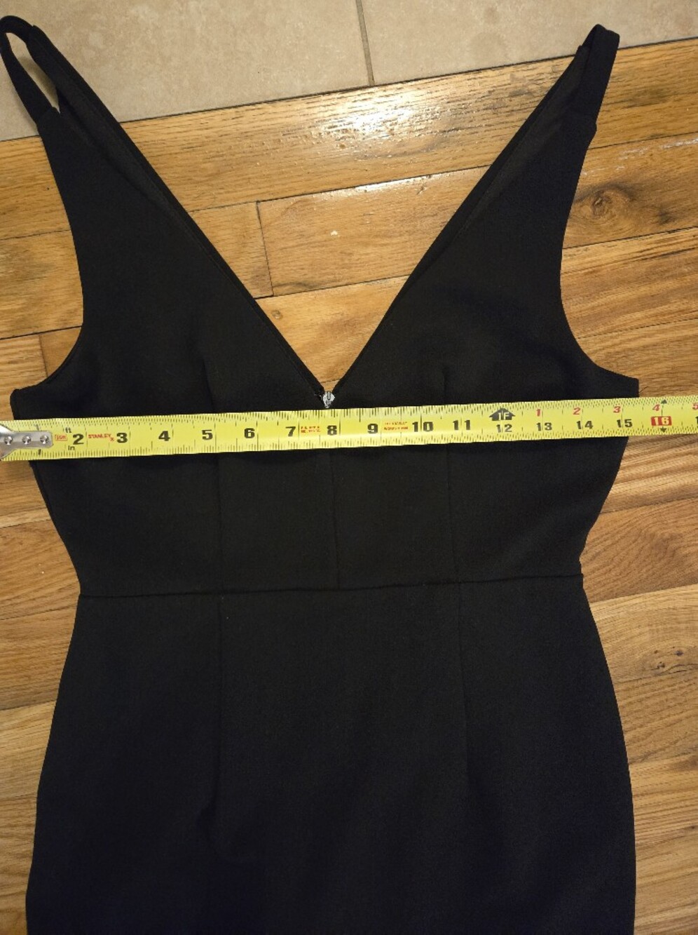 LULUS Melora Black Sleeveless V-Neck Maxi Evening Dress Gown Small - Picture 7 of 9